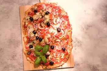 Blumenkohl-Pizza
