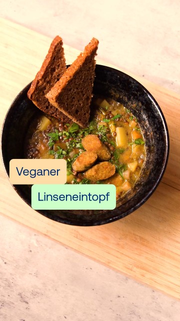 Veganer Linseneintopf