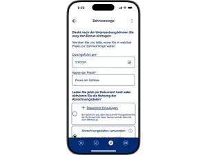 Bonusaktivitäten einreichen mit der App. Supereasy!