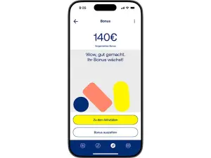 Screenshot der Pronova BKK App
