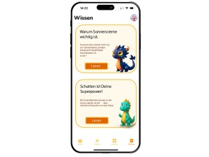 Texte zum Sonnenschutz in der SunnyMonsters App