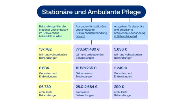 Stationäre und Ambulante Grafik